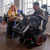 QUICKIE Q300 M Mini Sedeo Pro Electric Wheelchair Compact Mid-Wheel Drive - Active Mobility Ltd