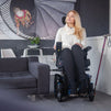 QUICKIE Q300 M Mini Sedeo Pro Electric Wheelchair Compact Mid-Wheel Drive - Active Mobility Ltd