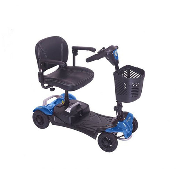 Rascal Vippi Portable Mobility Scooter 4mph 20 Stone Car Boot 5-Part Solid Tyres