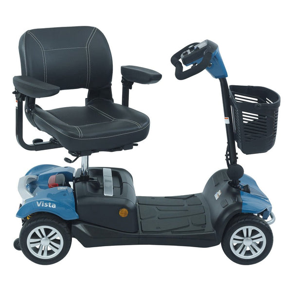 Rascal Vista Pavement Mobility Scooter 4mph 22 Stone 6-Part 24-Mile Range