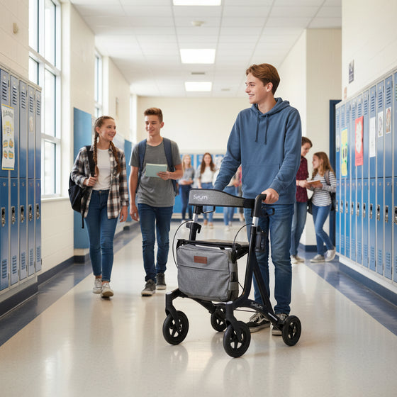 Rollator Saturn - Black - Active Mobility Ltd