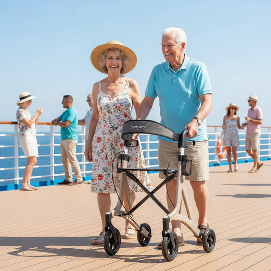Rollator Saturn - Champagne - Active Mobility Ltd
