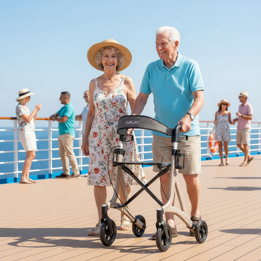 Rollator Saturn - Champagne - Active Mobility Ltd