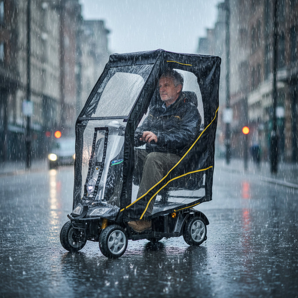 Scooterpac Scooter Canopy - Standard - Active Mobility Ltd