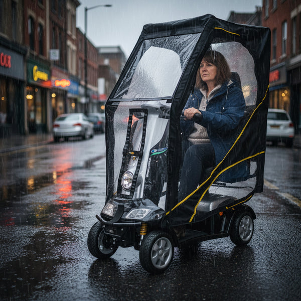 ScooterPac Universal Canopy XL Extra-Wide All-Weather Mobility Scooter Protection