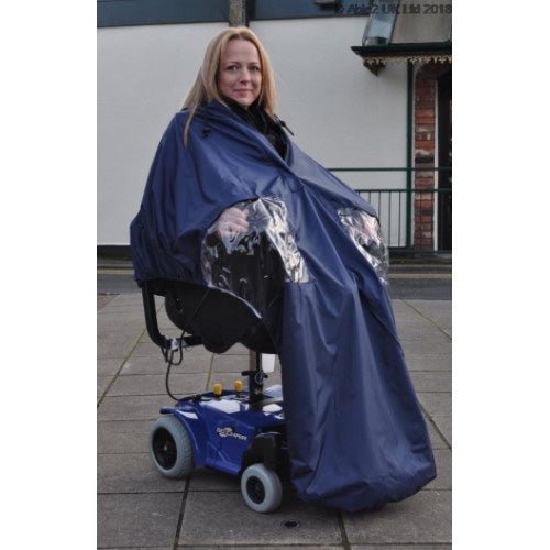 Splash Lined PowerChair Cape - Active Mobility Ltd
